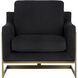 Kalmin Abbington Black Lounge Chair